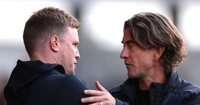 Eddie Howe hits back at Thomas Frank's 'dark arts' jibe and admits surprise over lack of VAR apology