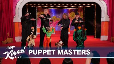 Watch Metallica try to actually master puppets in this ridiculous Jimmy Kimmel skit