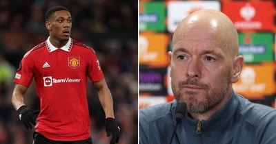 Erik ten Hag responds to Anthony Martial "risk" amid Man Utd injury crisis