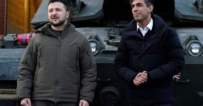 Rishi Sunak in talks to boost military support for Ukraine as Russia 'beheads soldier'