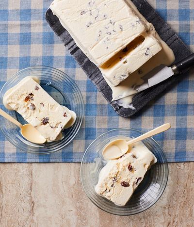 Ravneet Gill’s recipe for rum-and-raisin semifreddo