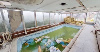 The ordinary Welsh terrace with its own surprise indoor swimming pool