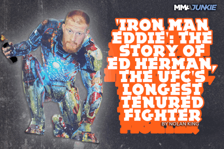 ‘Iron Man Eddie’: The improbable story of Ed Herman, the UFC’s longest tenured fighter