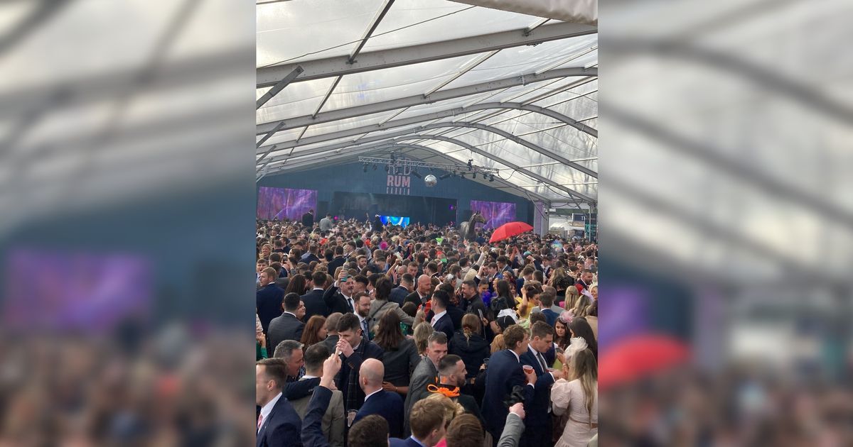 Party time at Aintree as video captures celebration…