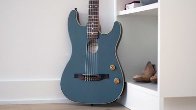 NAMM 2023: Godin gives its G-Tour nylon-string-meets-electric guitar an Arctik Blue makeover