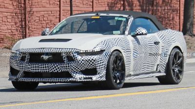 Ford Mustang Shelby GT500 Development Vehicle Spied For First Time