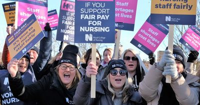 Nurses reject NHS pay deal and announce 48-hour all-out strike action to take place at the end of April