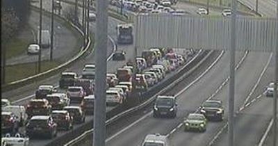 Multi-car pile-up on M8 near Erskine Bridge causes delays of an hour with tailbacks into Glasgow