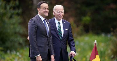 Young girl who narrowly missed Joe Biden with sliotar earns new nickname