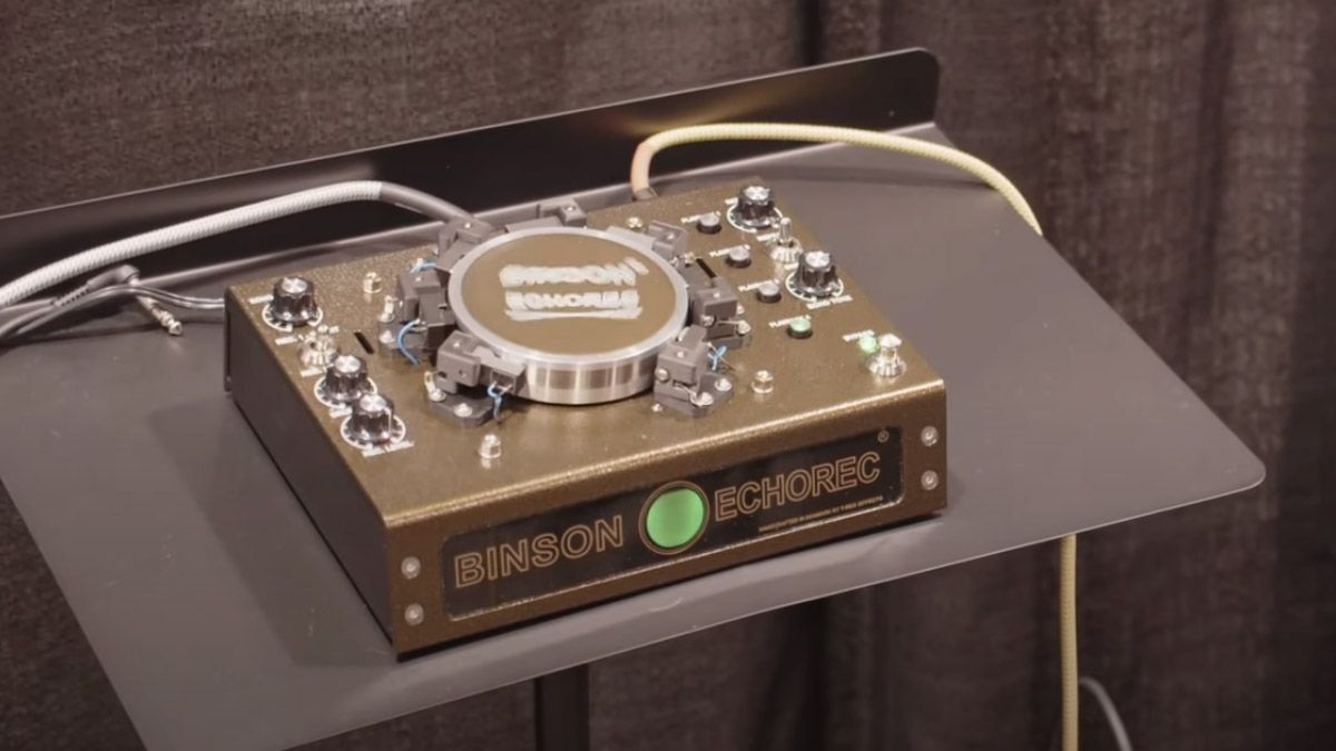 NAMM 2023: T-Rex Effects Brings The Binson Echorec…