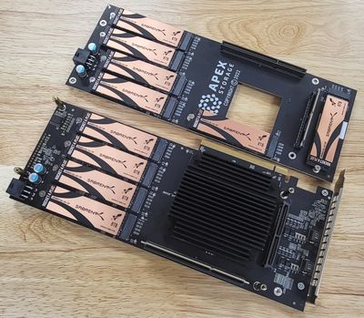 Over $23,000 Worth of Sabrent SSDs Deliver 168TB at 31 GB/s