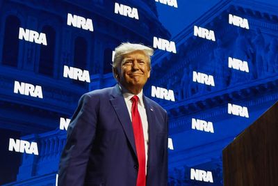Trump tells NRA conference he will end Biden’s ‘war’ on guns: ‘What they’re doing is crazy’