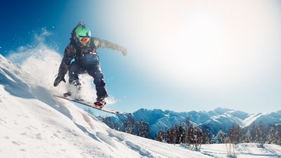 Snowboarder rescues friend buried head-first in deep powder