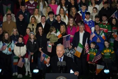 Biden declares US and Ireland ‘united by history’ as he ends island tour