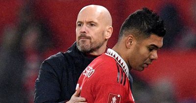 Man Utd news: Erik ten Hag receives Casemiro boost after Nottingham Forest injury blow