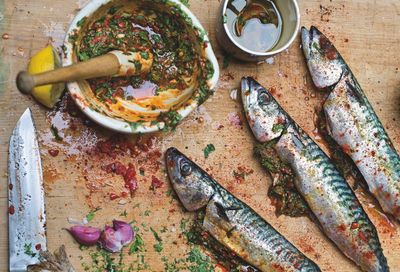 How to turn past-their-best soft herbs into chermoula – recipe
