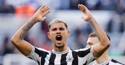 Bruno Guimaraes makes Newcastle United Champions League statement