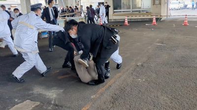 Japanese PM unhurt after blast shakes campaign event