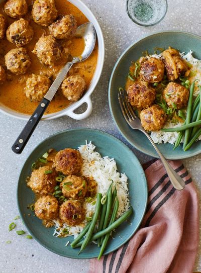 Melissa Thompson’s recipe for lemongrass meatballs in a tamarind and coconut sauce
