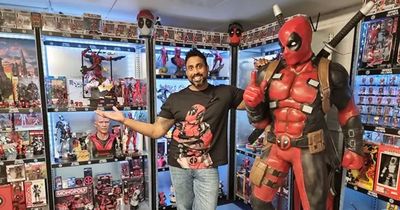 Deadpool fan achieves his 'lifelong dream' with world record memorabilia collection