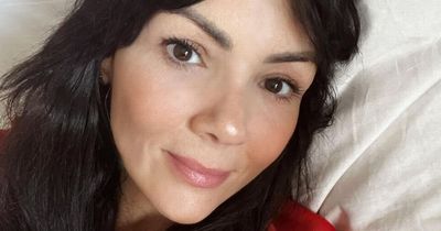Martine McCutcheon shares rare snap from vow renewal as she stuns in white lace dress