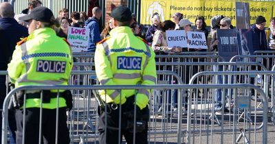 Woman arrested ‘over potential co-ordinated disruption’ as Grand National protest takes place at Aintree