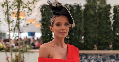 Helen Flanagan's message to Carol Vorderman as she misses Grand National