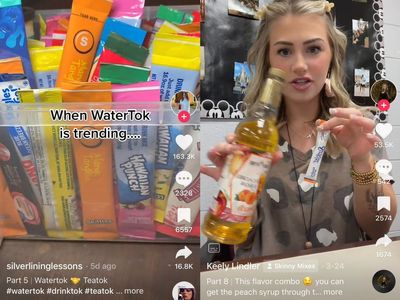 Health experts warn against TikTok trend of adding syrup to water