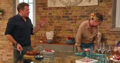 Saturday Kitchen turns into chaos as guest falls off chair in 'best episode ever'