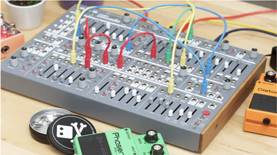 NAMM 2023: Intellijel says Cascadia is a "massive semi-modular synth with the footprint of a laptop"