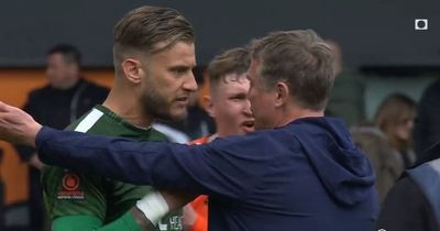 Wrexham manager Phil Parkinson red carded after accusing Barnet goalkeeper of 'cheating' in heated clash