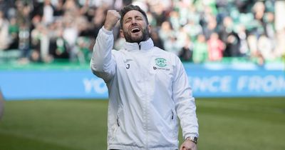 Lee Johnson gets Hibs bucket list moment as win over Hearts leaves him with 'lump in the throat'