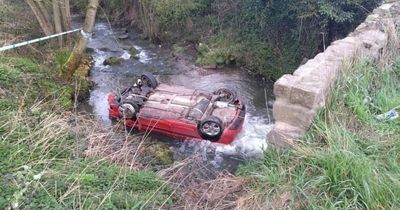 Teenager 'ridiculously lucky' to be alive after car plunged in Nottinghamshire river