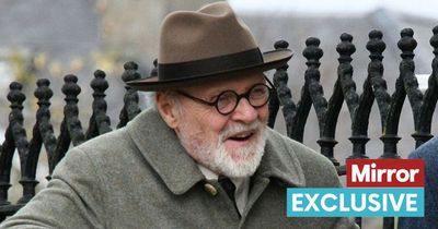 Anthony Hopkins seen as Sigmund Freud for the first time in new film with Downton star