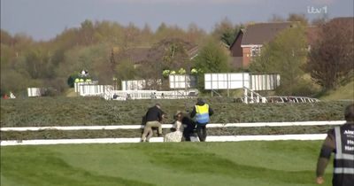 Grand National 2023 delayed as protestors gain entry to Aintree course and police intervene