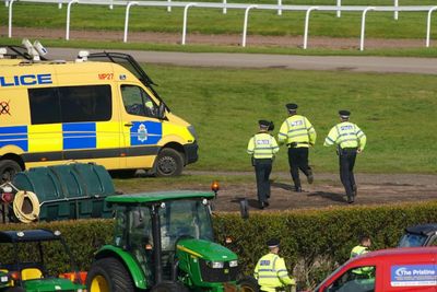 Grand National delayed as protestors attempt to enter racecourse