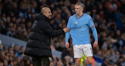 Pep Guardiola makes Erling Haaland priority clear after equalling Premier League record