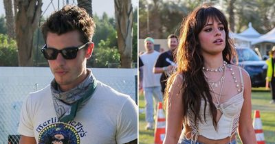 Shawn Mendes and Camila Cabello spotted kissing at Coachella two years after split
