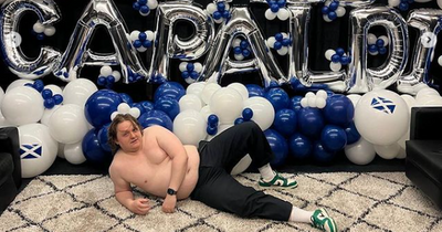 Lewis Capaldi leaves fans chuckling with another topless photoshoot