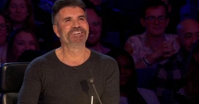 Simon Cowell jokes about his horrific injury as he brands BGT act 'new One Direction'