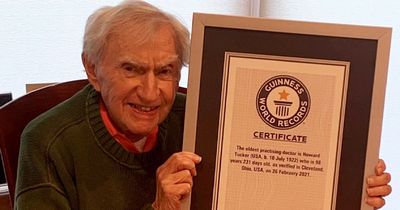 World's oldest doctor, 100, reveals his secret to long life - including steak and alcohol