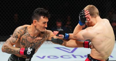 Arnold Allen suffers first UFC defeat as Max Holloway wins decision