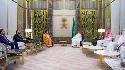 Saudi Crown Prince Meets with Iraqi National Wisdom Movement Leader