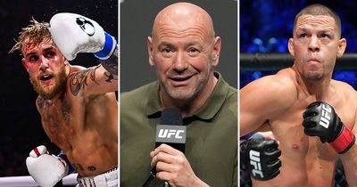 UFC boss Dana White refuses to give prediction for Jake Paul vs Nate Diaz