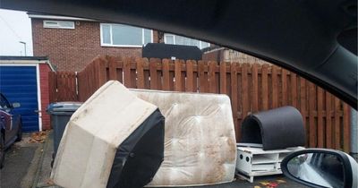 County Durham fly-tipper fined for dumping scruffy mattress and waste outside of his own home