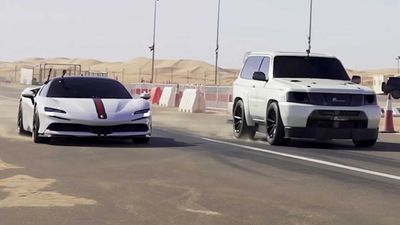 Can Ferrari SF90 Beat Tuned 3,000-HP Nissan Patrol In A Drag Race?