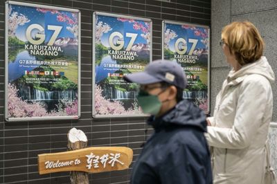 G7 top diplomats in Japan to talk Ukraine, China