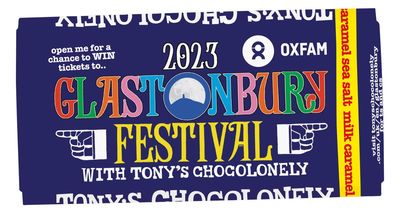 Chocolate fans can win Glastonbury tickets in Willy Wonka golden ticket-style giveaway