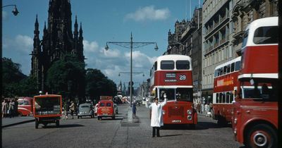 Stunning Edinburgh colour photos capture capital streets in the early 1960s