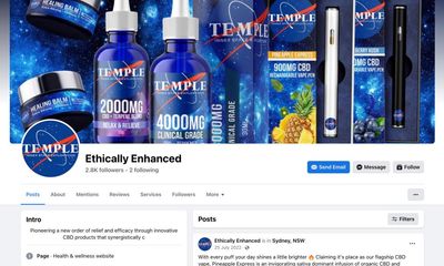 Company advertising and selling bubblegum-flavoured cannabis vape products in Australia under investigation